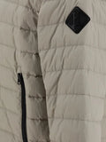 Herno lined jacket with logo appliqué