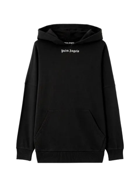 Palm Angels Classic Logo over hoodie