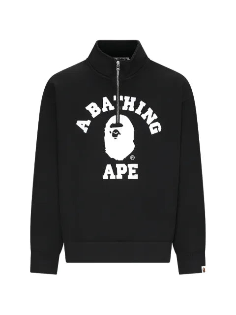 A BATHING APE® College logo-print sweater